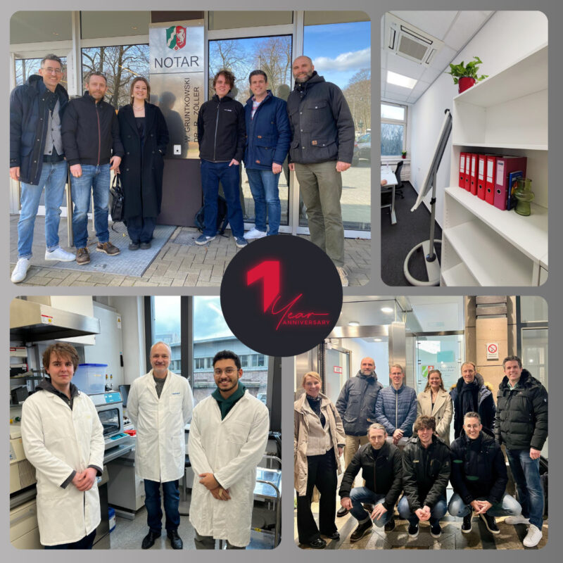 1st company anniversary